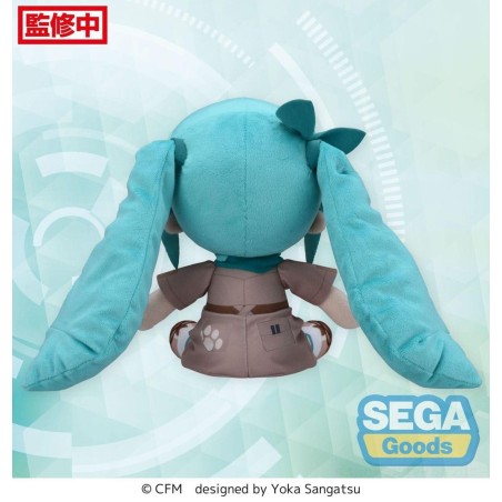 HATSUNE MIKU - Hatsune Miku Zoo Series  - Peluche 22cm 