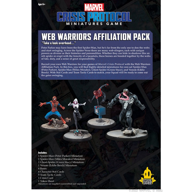 Web Warriors Affiliation Pack: Marvel Crisis...