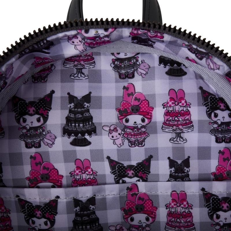 SANRIO - My Melody & Kuromi - Mini Sac à Dos LoungeFly 