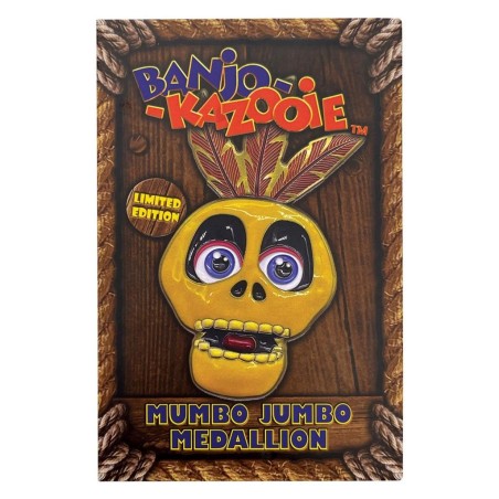 BANJO-KAZOOIE - Mumbo Jumbo - Médaillon Edition Limitée 