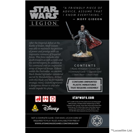 MOFF GIDEON COMMANDER (Anglais)