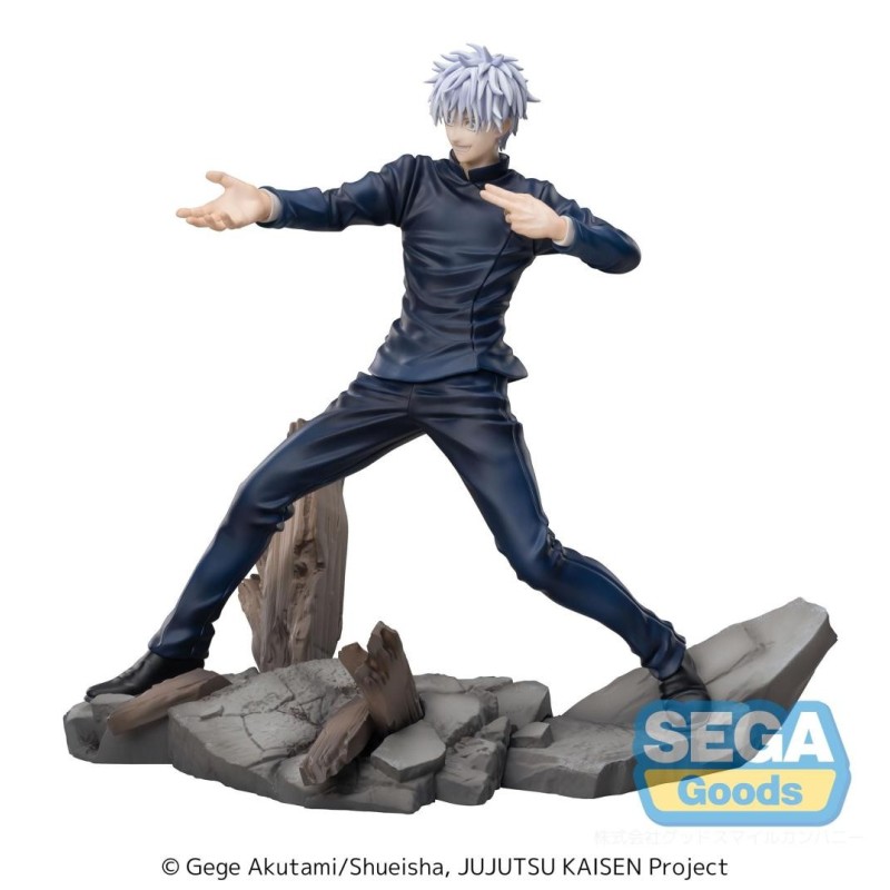 JUJUTSU KAISEN - Satoru Gojo Fierce Battle - Statuette 17cm 