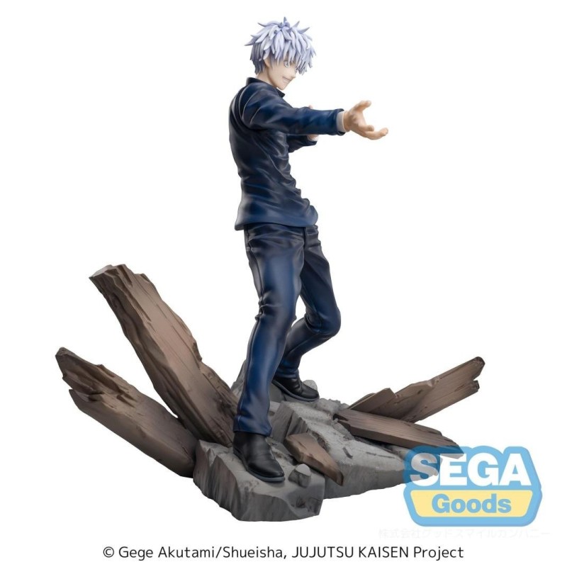 JUJUTSU KAISEN - Satoru Gojo Fierce Battle - Statuette 17cm 