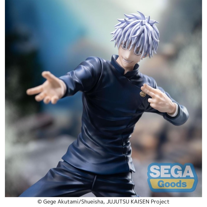 JUJUTSU KAISEN - Satoru Gojo Fierce Battle - Statuette 17cm 