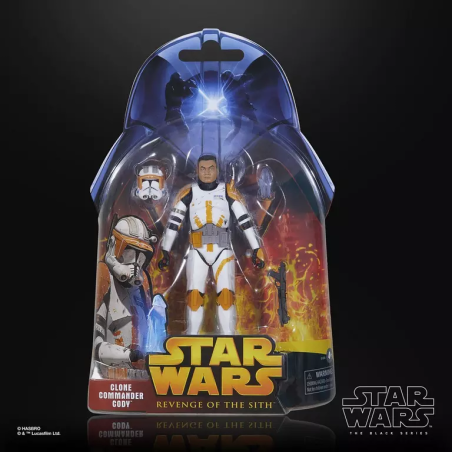 STAR WARS 3 - Commandant clone Cody - Figurine The Black Series 15cm 