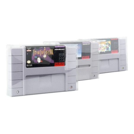 EVORETRO - SNES (Cartridge) - PET Protectors 25 piece 