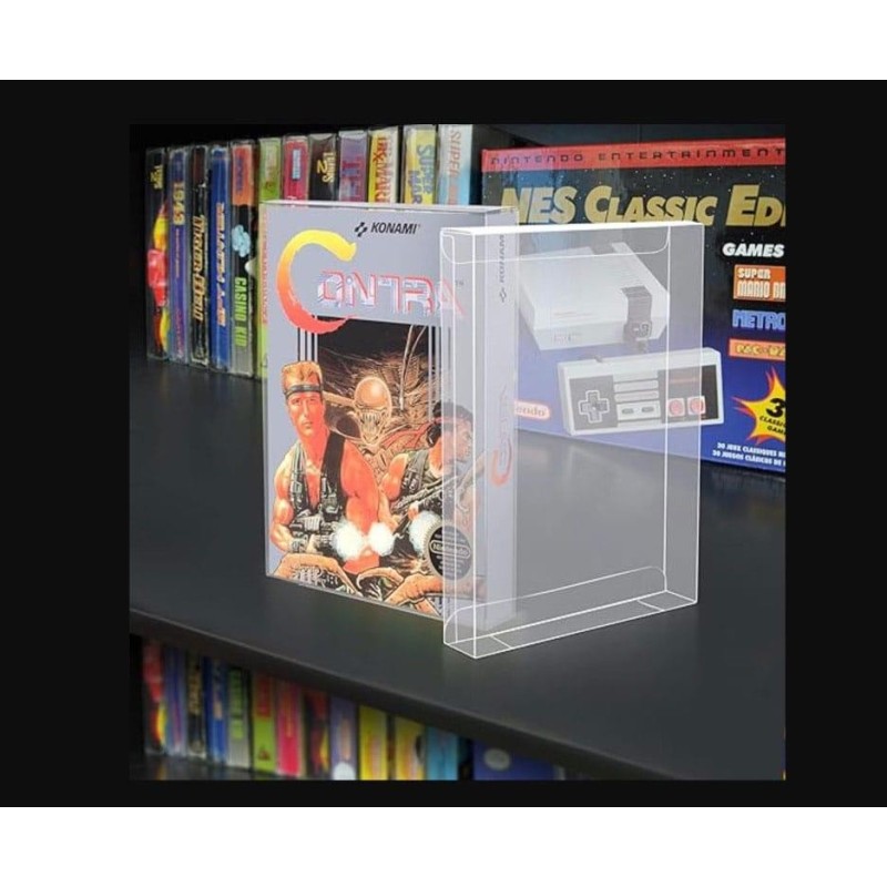EVORETRO - NES Game box PET Protectors 25 piece 