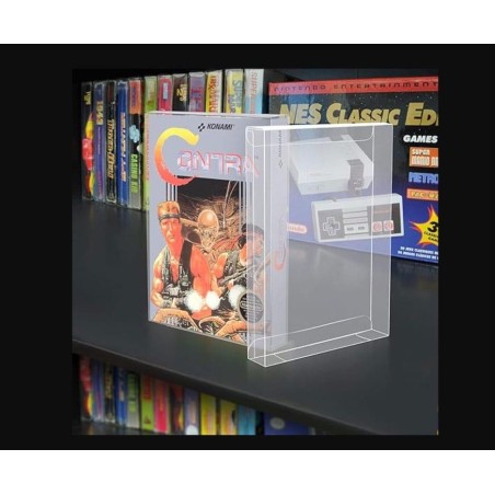 EVORETRO - NES Game box PET Protectors 25 piece 