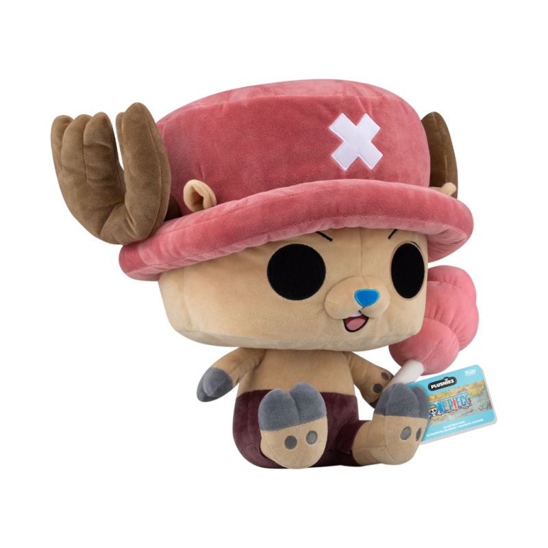 ONE PIECE - POP Plush Mega 45cm - Chopper avec Cotton Candy 