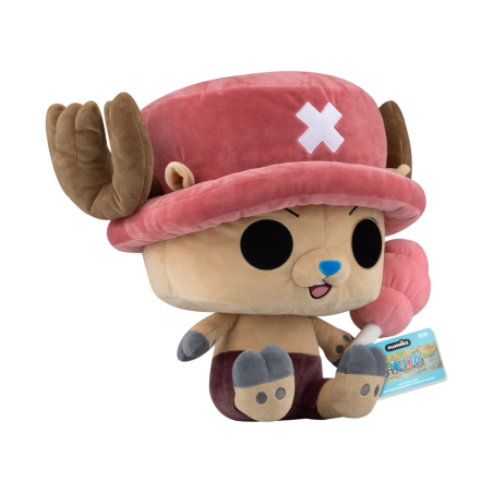 ONE PIECE - POP Plush Mega 45cm - Chopper avec Cotton Candy 