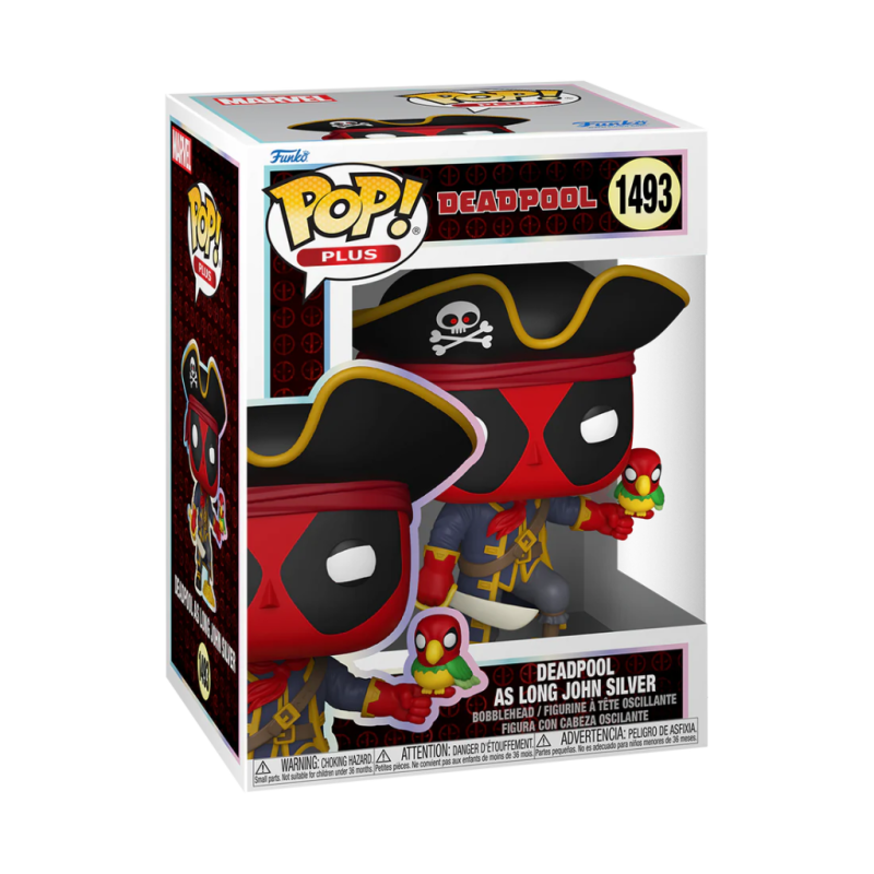 DEADPOOL - POP Plus N° 1493 - Deadpool As Long John Silver 