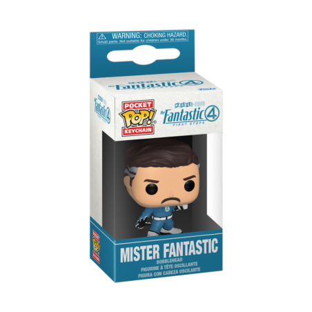 LES 4 FANTASTIQUES - Pocket Pop Keychain - Mr. Fantastic 