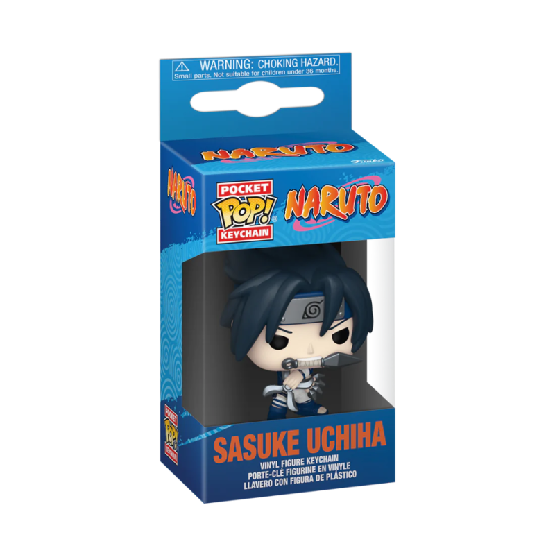 NARUTO CLASSIC - Pocket Pop Keychain - Sasuke Uchiha 