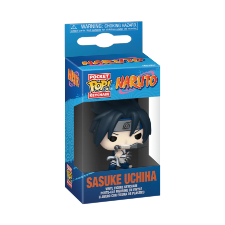 NARUTO CLASSIC - Pocket Pop Keychain - Sasuke Uchiha 