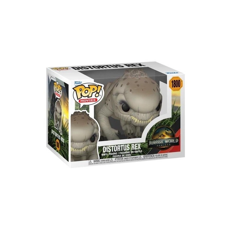 JURASSIC WORLD REBIRTH - POP Movies NÂ° 1800 - Distortus Rex 