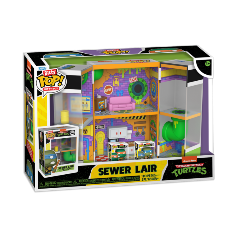 BITTY BOXES - Les Tortues Ninjas - Sewer Home 