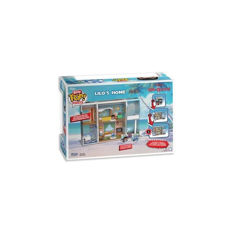 BITTY BOXES - Lilo & Stitch - Maison de Lilo 