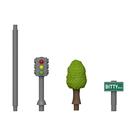 BITTY CITY EXPANSION - Road Kit 