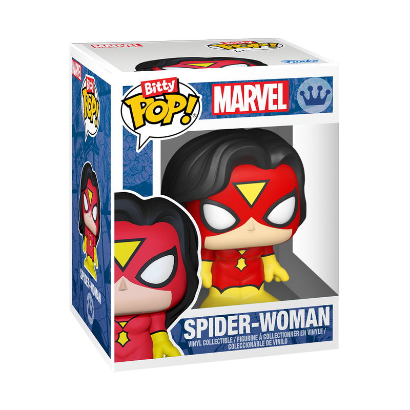 BITTY POP Display - Spider-Man Web 
