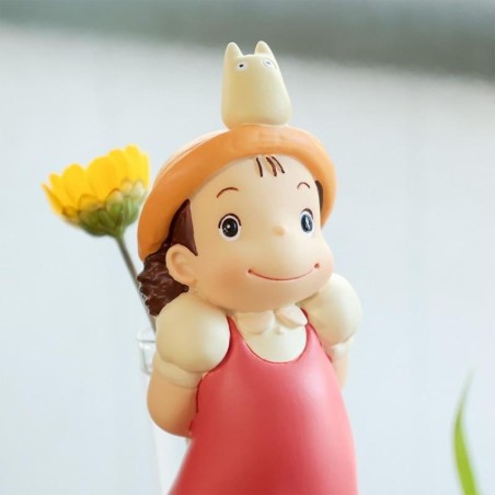 MON VOISIN TOTORO - Mei & Totoro Blanc - Fig. Soliflore 12x13x21.5cm 