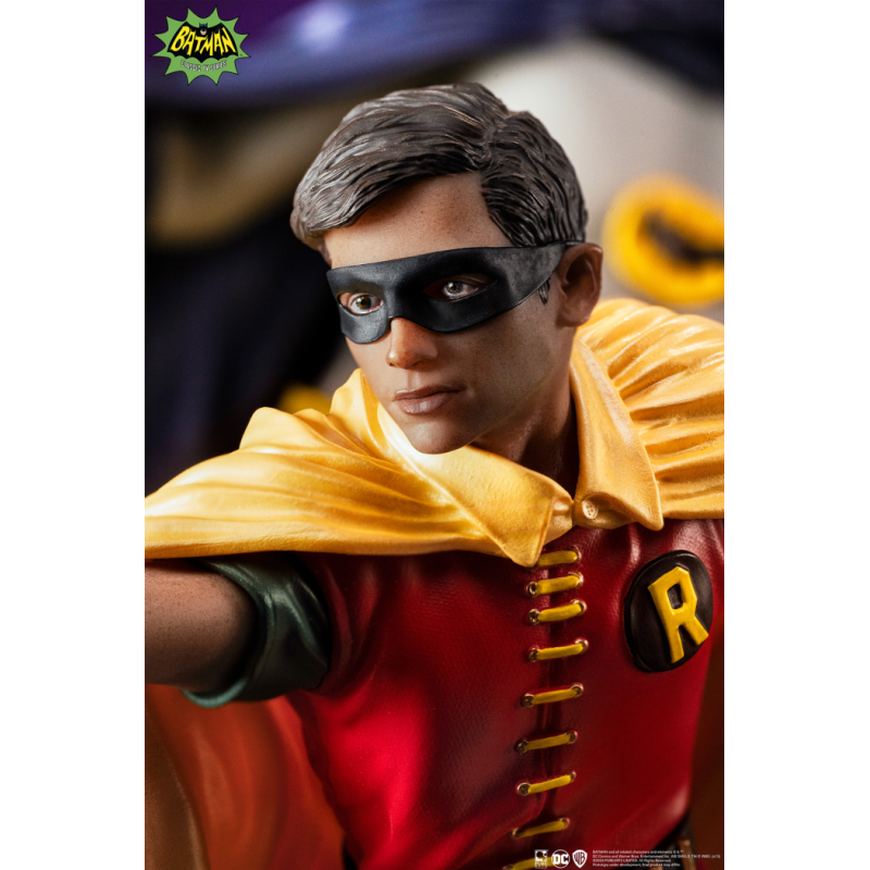 BATMAN - Batman & Robin "1966" - Statuette Diorama 1/8 23cm 