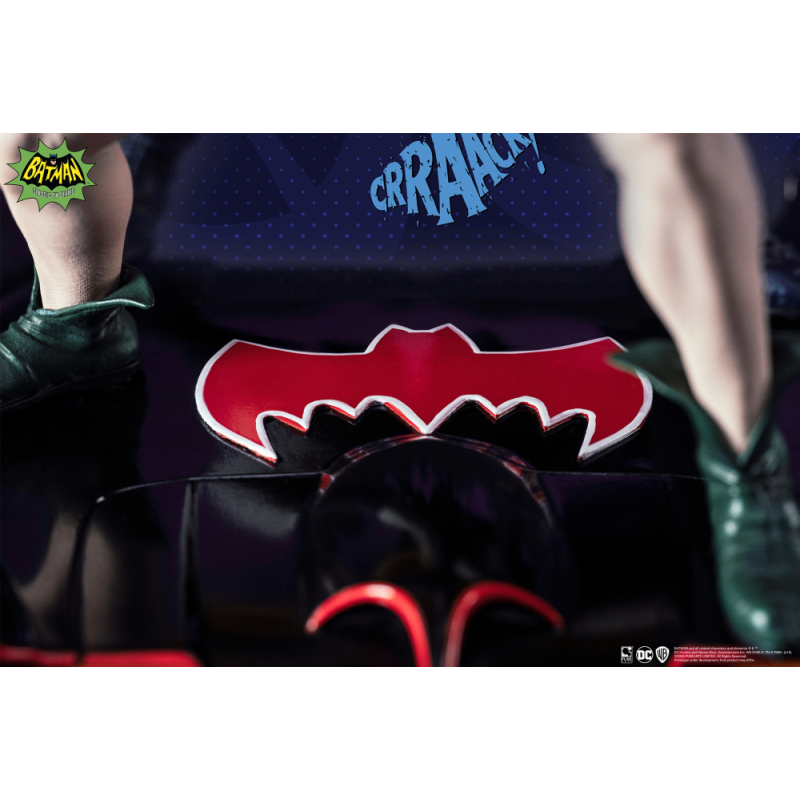 BATMAN - Batman & Robin "1966" - Statuette Diorama 1/8 23cm 