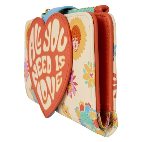 BEATLES - All You Needs Is Love - Portefeuille LoungeFly 