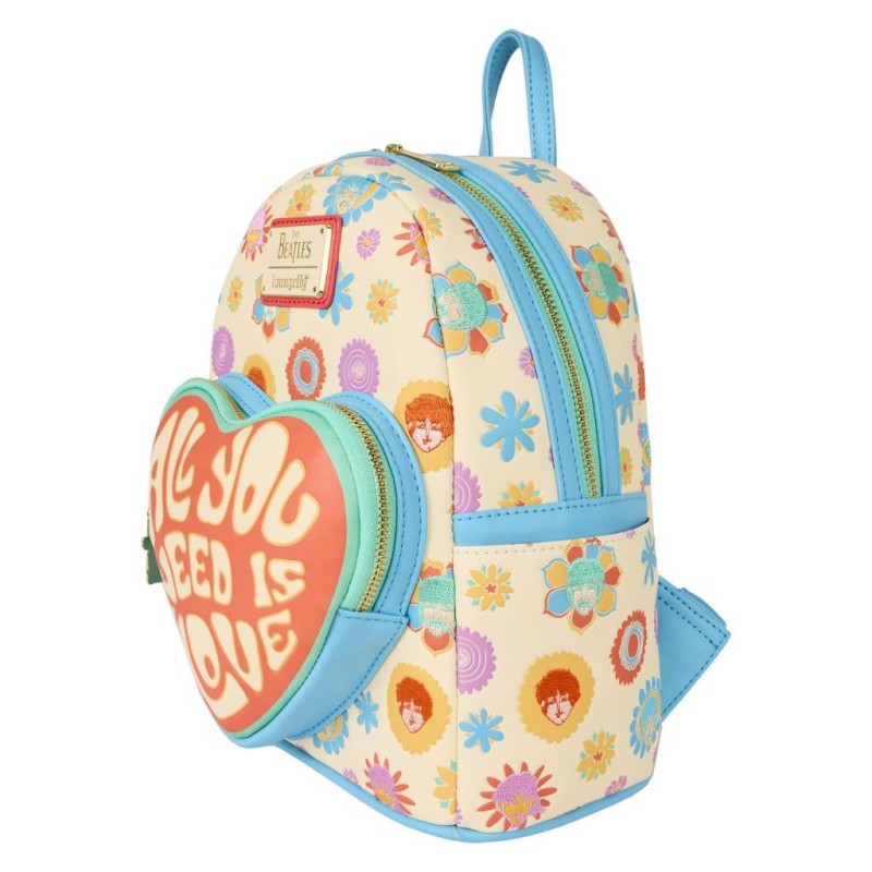 BEATLES - All You Needs Is Love - Mini Sac à Dos LoungeFly 