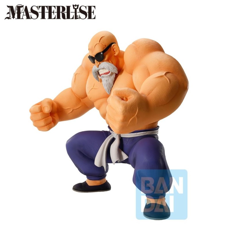 DRAGON BALL - Maitre Roshi - Figurine Son Goku Training Section 21cm 
