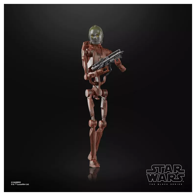STAR WARS - C-3PO Battle Droid Body & Super Battle Droid - Black Serie 