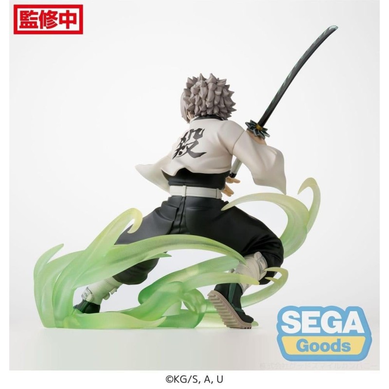 DEMON SLAYER - Sanemi Shinazugawa - Statuette Xross Link Anime 12cm 