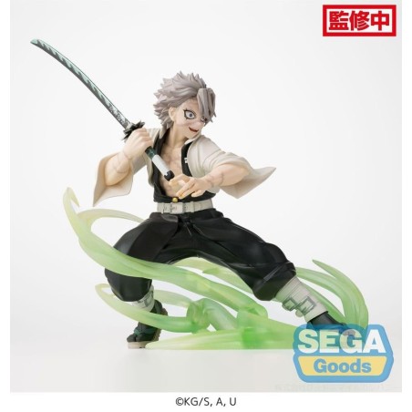 DEMON SLAYER - Sanemi Shinazugawa - Statuette Xross Link Anime 12cm 