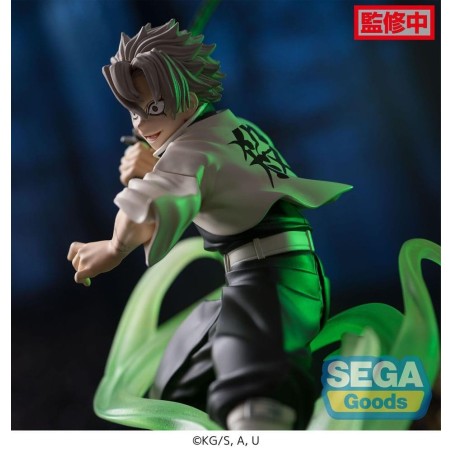 DEMON SLAYER - Sanemi Shinazugawa - Statuette Xross Link Anime 12cm 