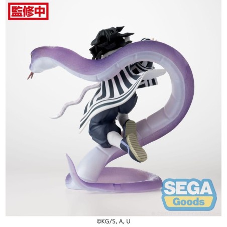 DEMON SLAYER - Obanai Iguro - Statuette Xross Link Anime 14cm 