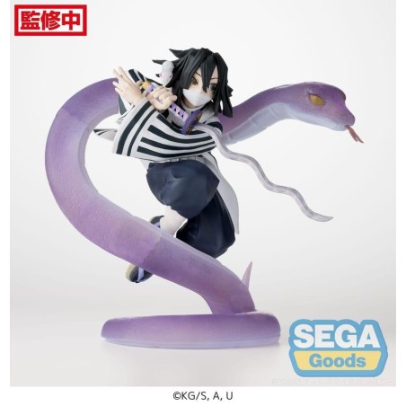 DEMON SLAYER - Obanai Iguro - Statuette Xross Link Anime 14cm 