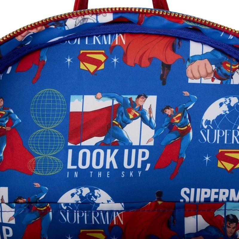 SUPERMAN - Superman - Sac à dos LoungeFly 