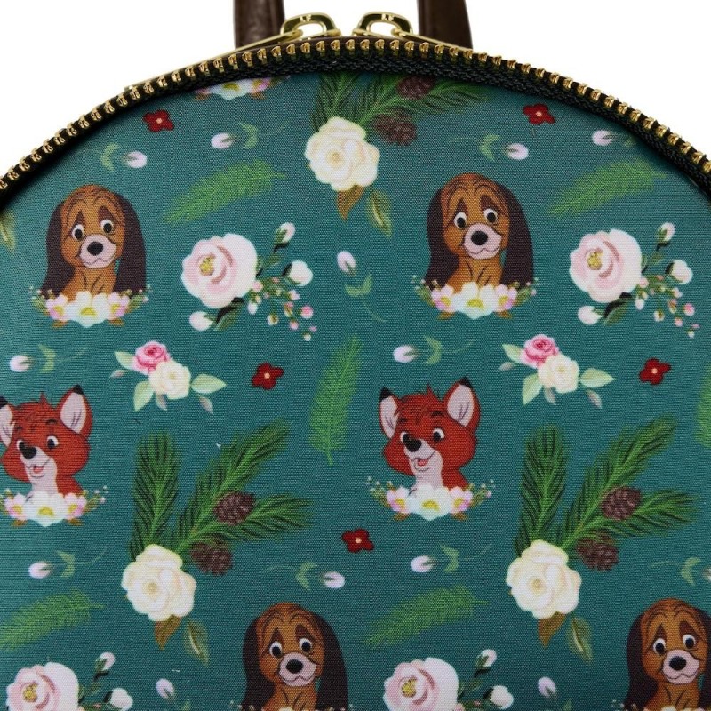 DISNEY - Rox et Rouky  - Mini Sac à Dos LoungeFly 