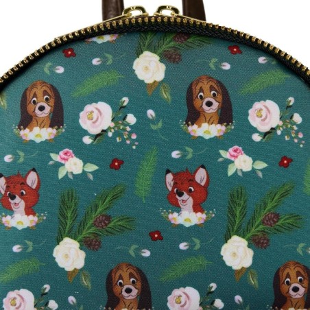 DISNEY - Rox et Rouky  - Mini Sac à Dos LoungeFly 