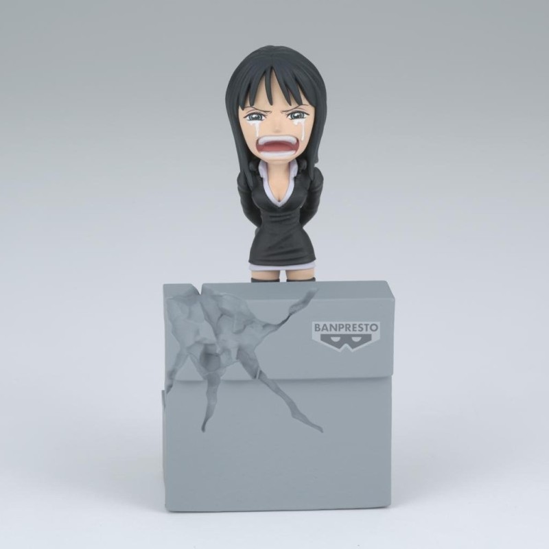 ONE PIECE - Luffy & Nico Robin - Figurine WCF Log Stories 10cm 