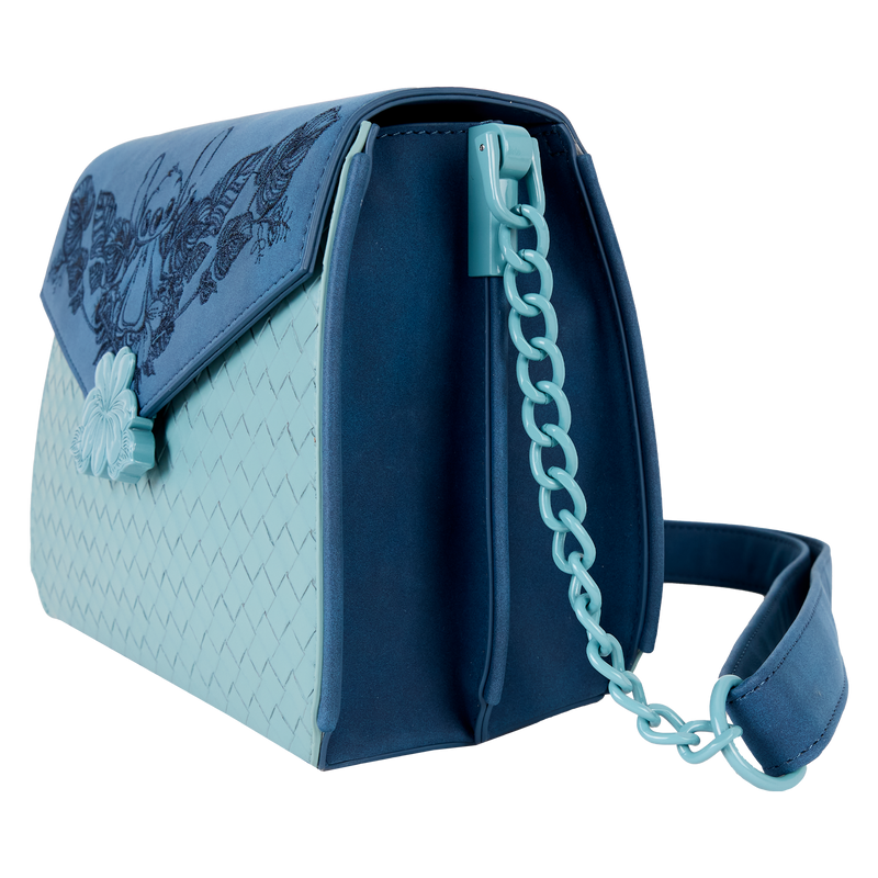 DISNEY - Stitch "Embroidered" - Sac bandoulière Loungefly 