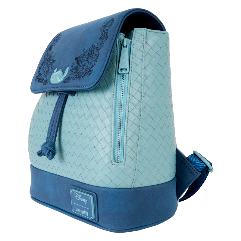 DISNEY - Stitch "Embroidered" - Mini Sac à Dos LoungeFly 