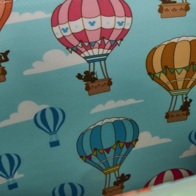 DISNEY - Mickey "Hot air balloon" - Sac bandoulière Loungefly 