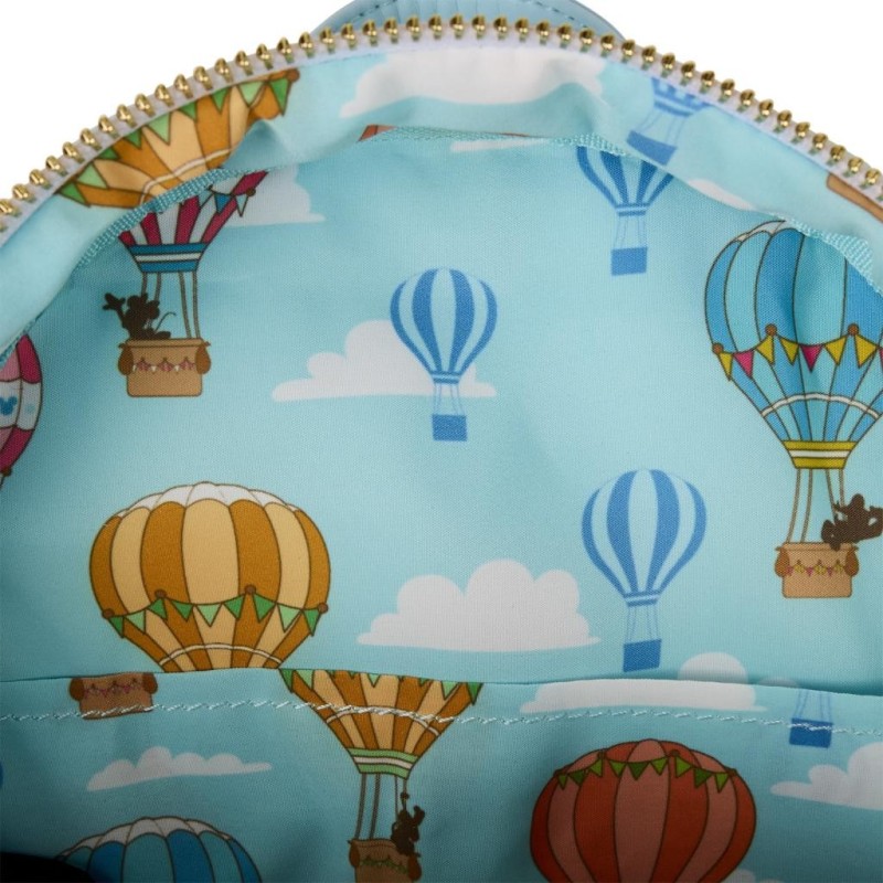 DISNEY - Mickey "Hot air balloon" - Mini Sac à Dos LoungeFly 