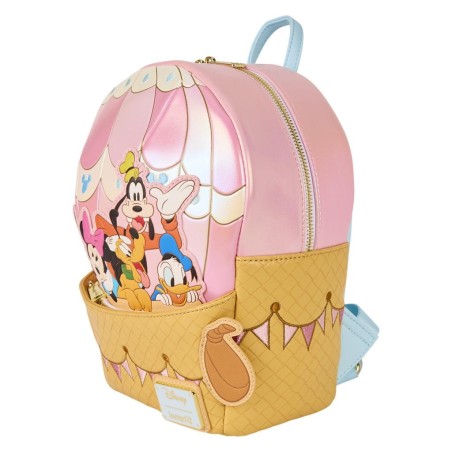 DISNEY - Mickey "Hot air balloon" - Mini Sac à Dos LoungeFly 
