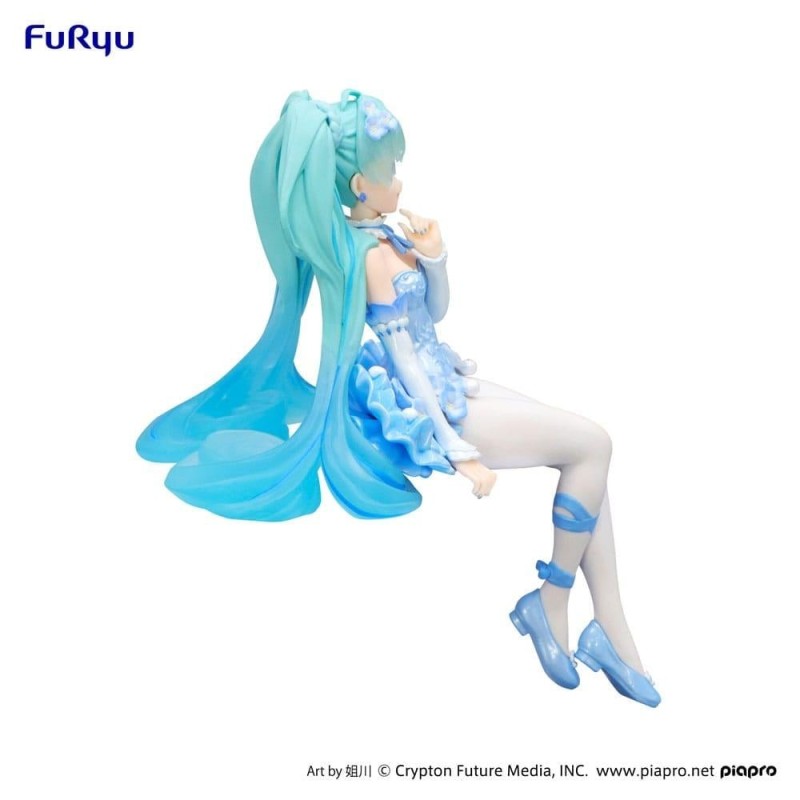 HATSUNE MIKU - Flower Fairy Nemophila - Statuette Noodle Stopper 15cm 