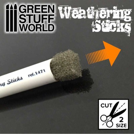 Pinceaux pour Weathering 15mm
