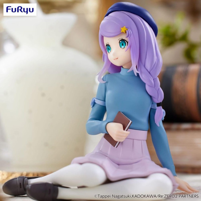 RE ZERO - Anastasia "Book Girl" - Statuette Noodle Stopper 10cm 