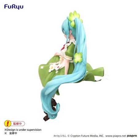 HATSUNE MIKU - Flower Fairy Clover - Statuette Noodle Stopper 15cm 