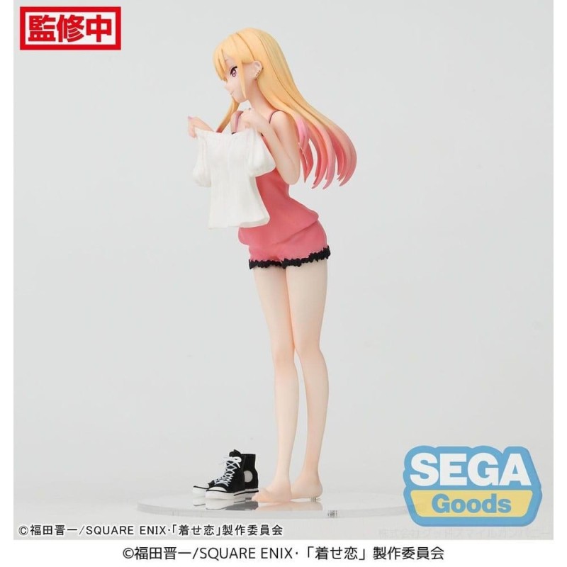 SEXY COSSPLAY DOLL - Marin "Trying On" -Statuette Luminasta 18cm 