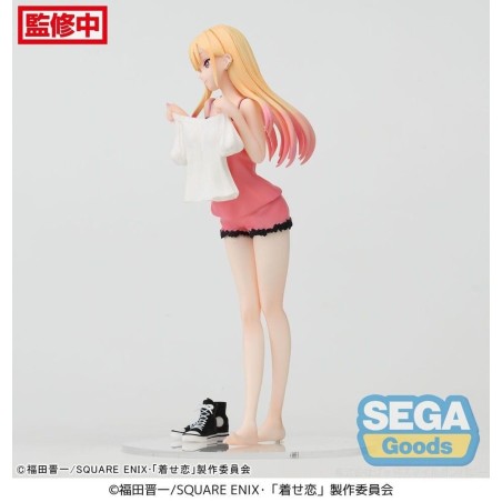 SEXY COSSPLAY DOLL - Marin "Trying On" -Statuette Luminasta 18cm 